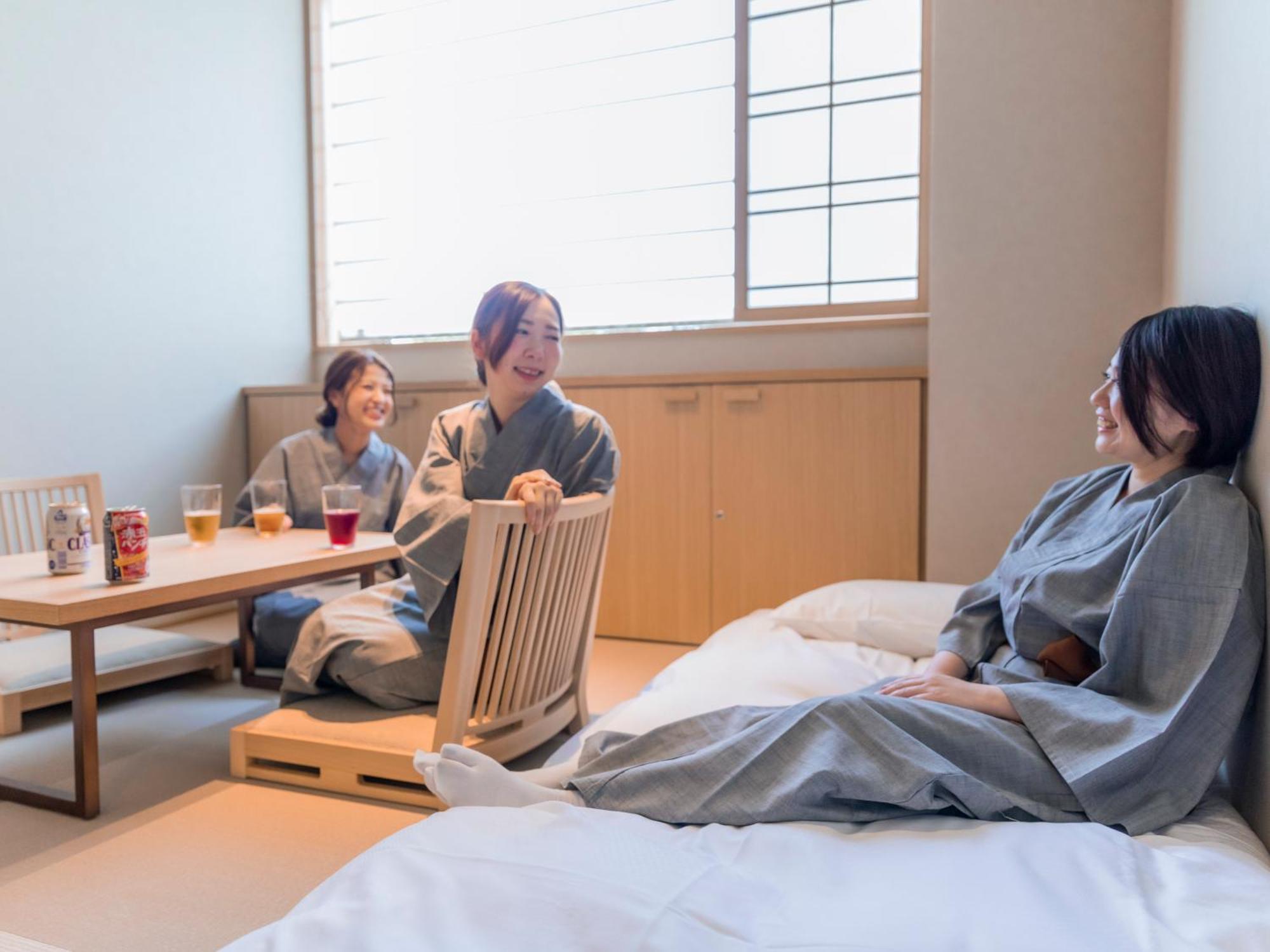 Onsen Ryokan Yuen Sapporo Oda fotoğraf